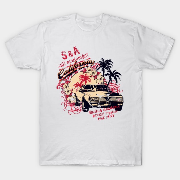 California Design T-Shirt by TulipDesigns